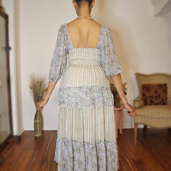 Free People - Your'e A Jewel - Floral Boho Maxi Dress - Picture 6 of 6